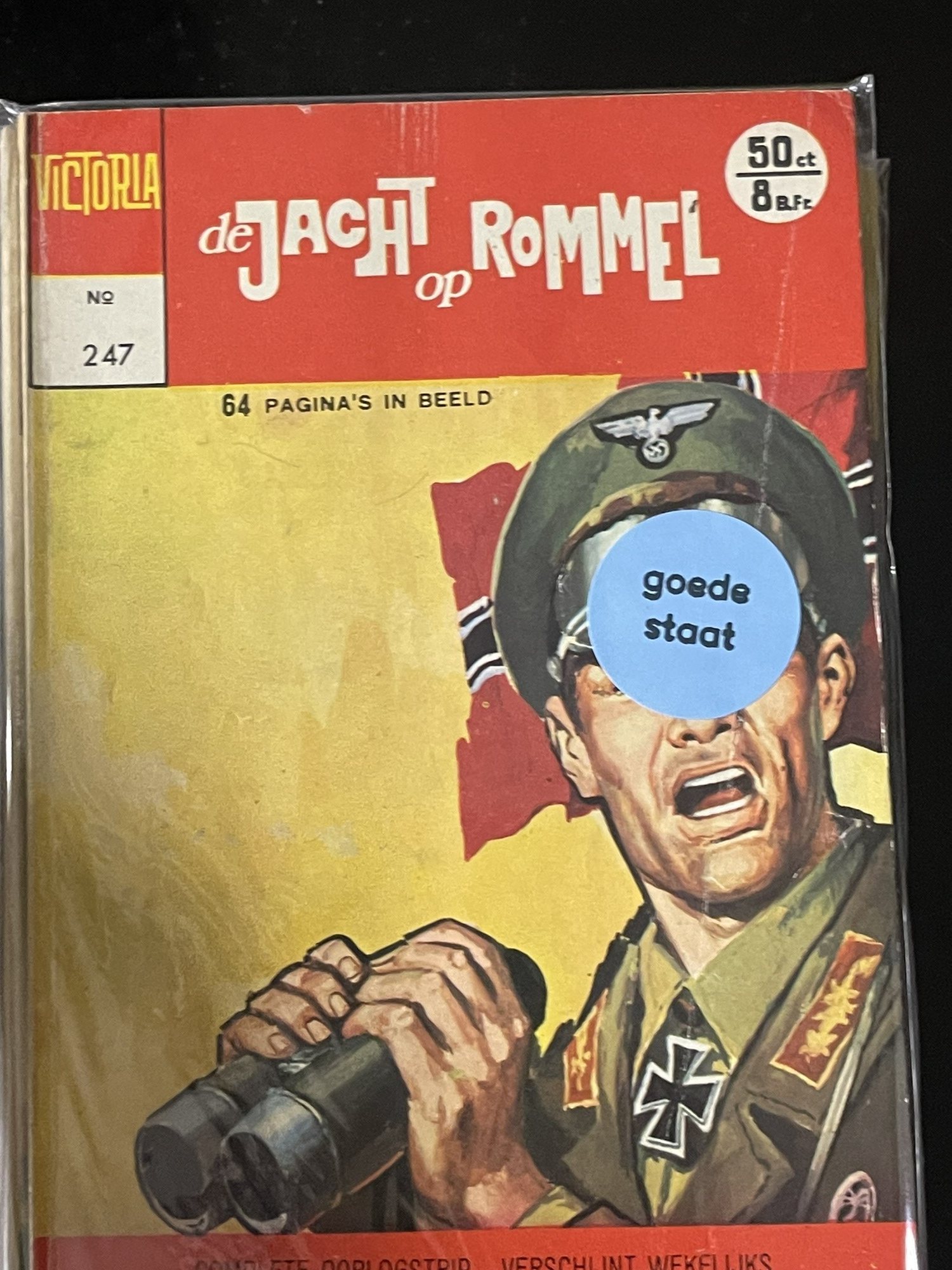 Cover van De jacht op Rommel