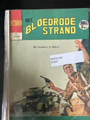 Cover van Het bloedrode strand