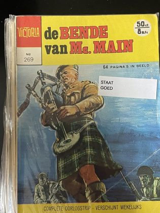 Cover van De bende van Mc. Main