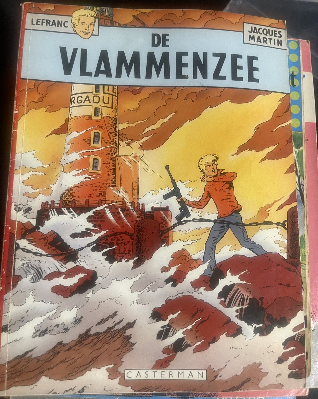 Lefranc - De Vlammenzee