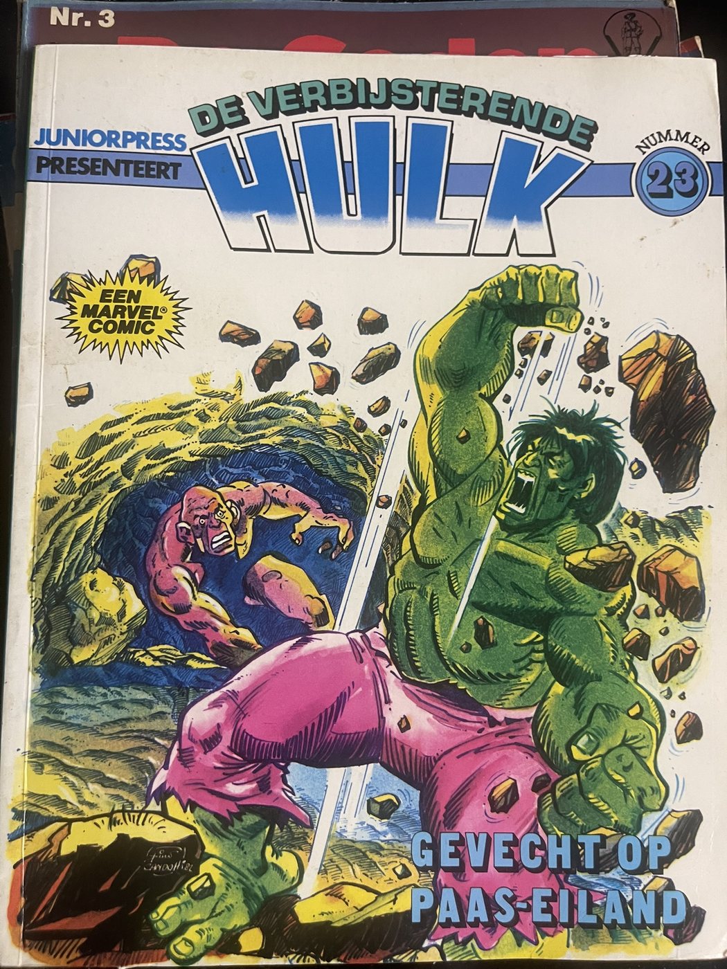 De Verbijsterende Hulk 23 - Gevecht op Paaseiland