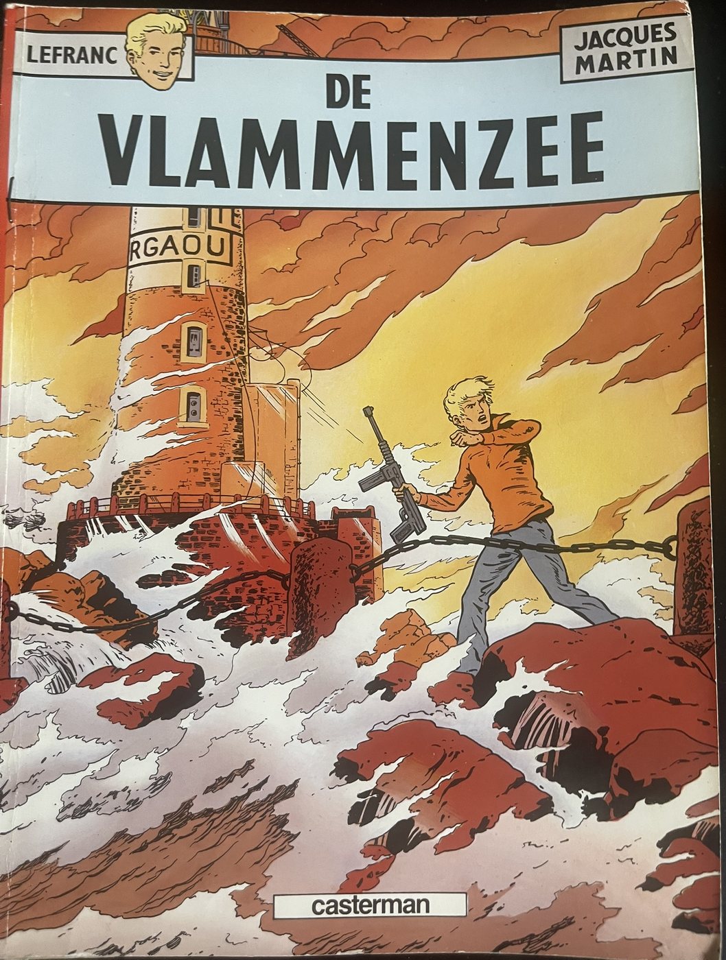 Lefranc - De Vlammenzee