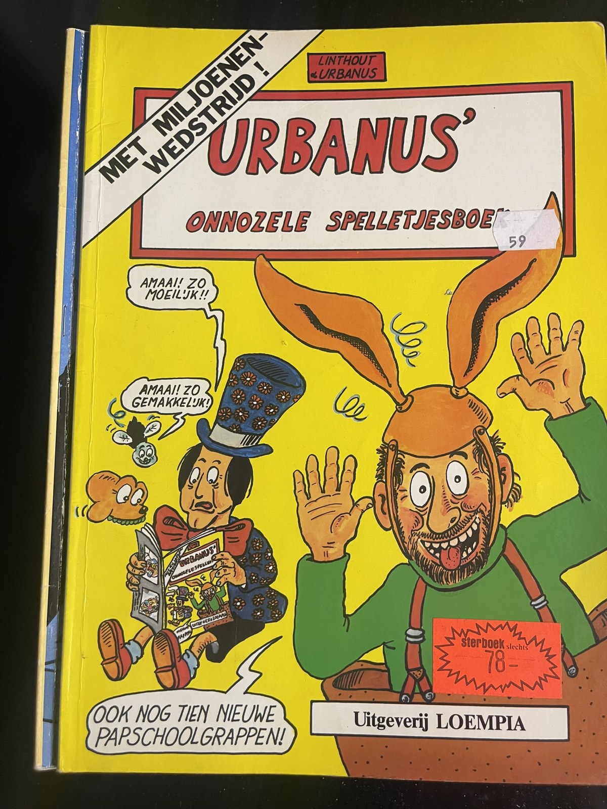 Urbanus - Onnozele spelletjesboek