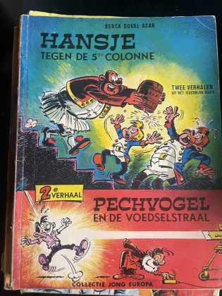 Hansie - Tegen de 5e colonne / Pechvogel en de voedselstraal