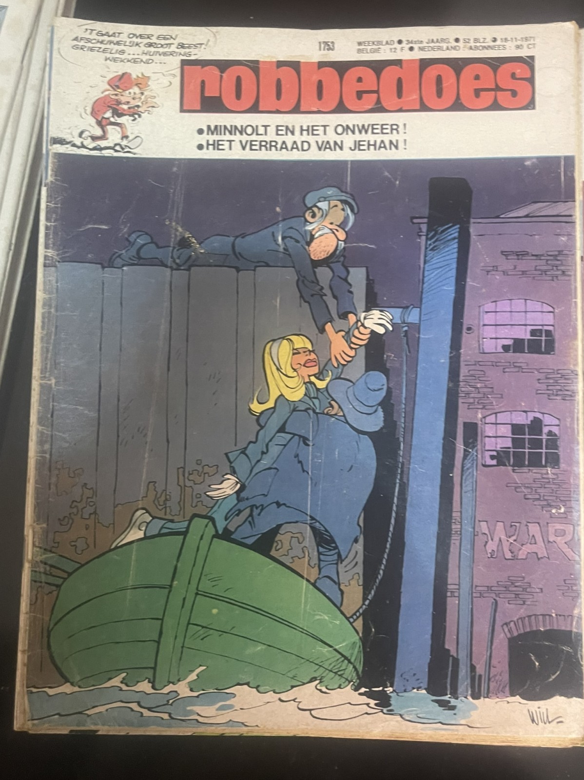 Cover van Robbedoes 1753