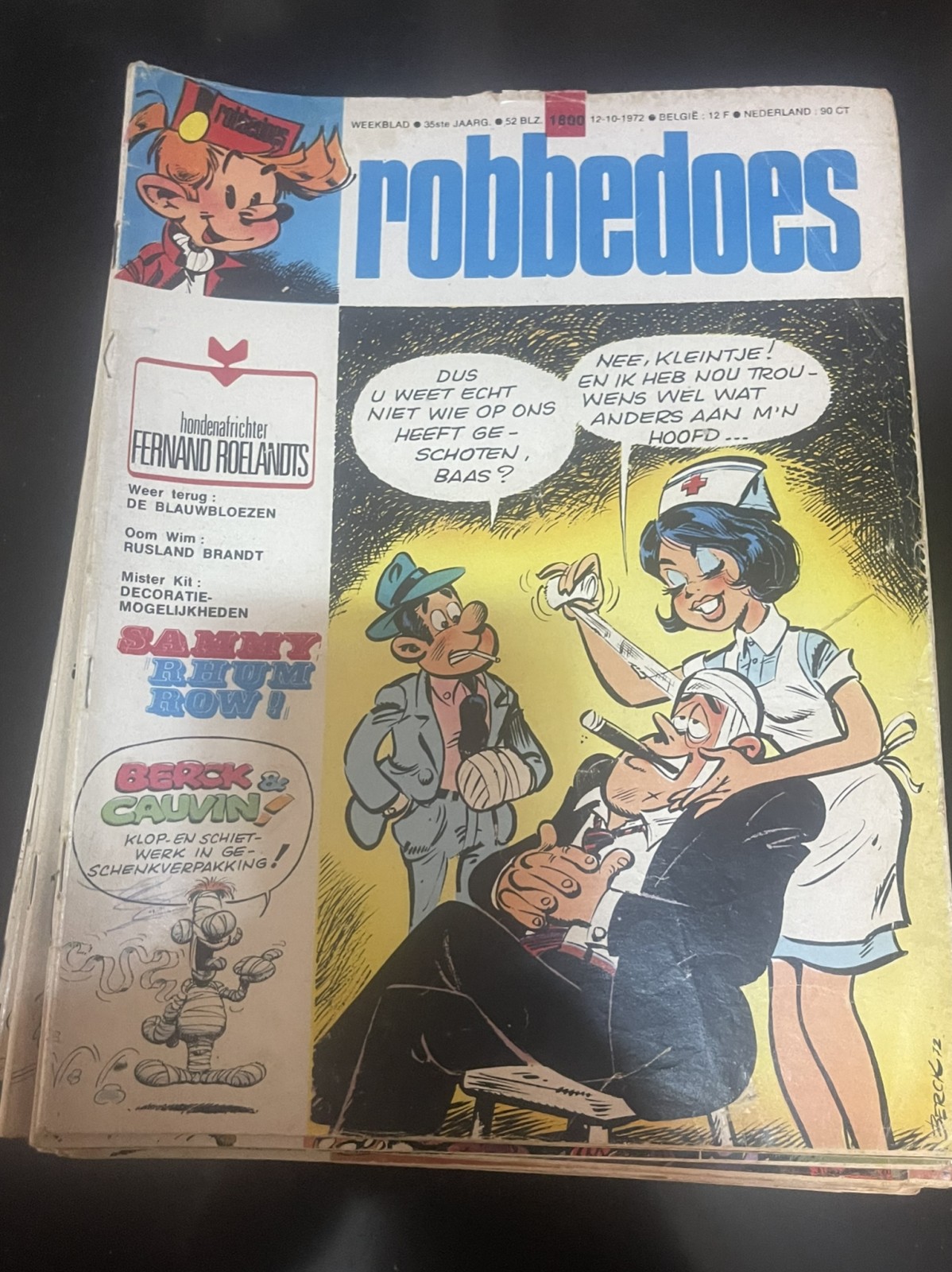 Cover van Robbedoes 1800