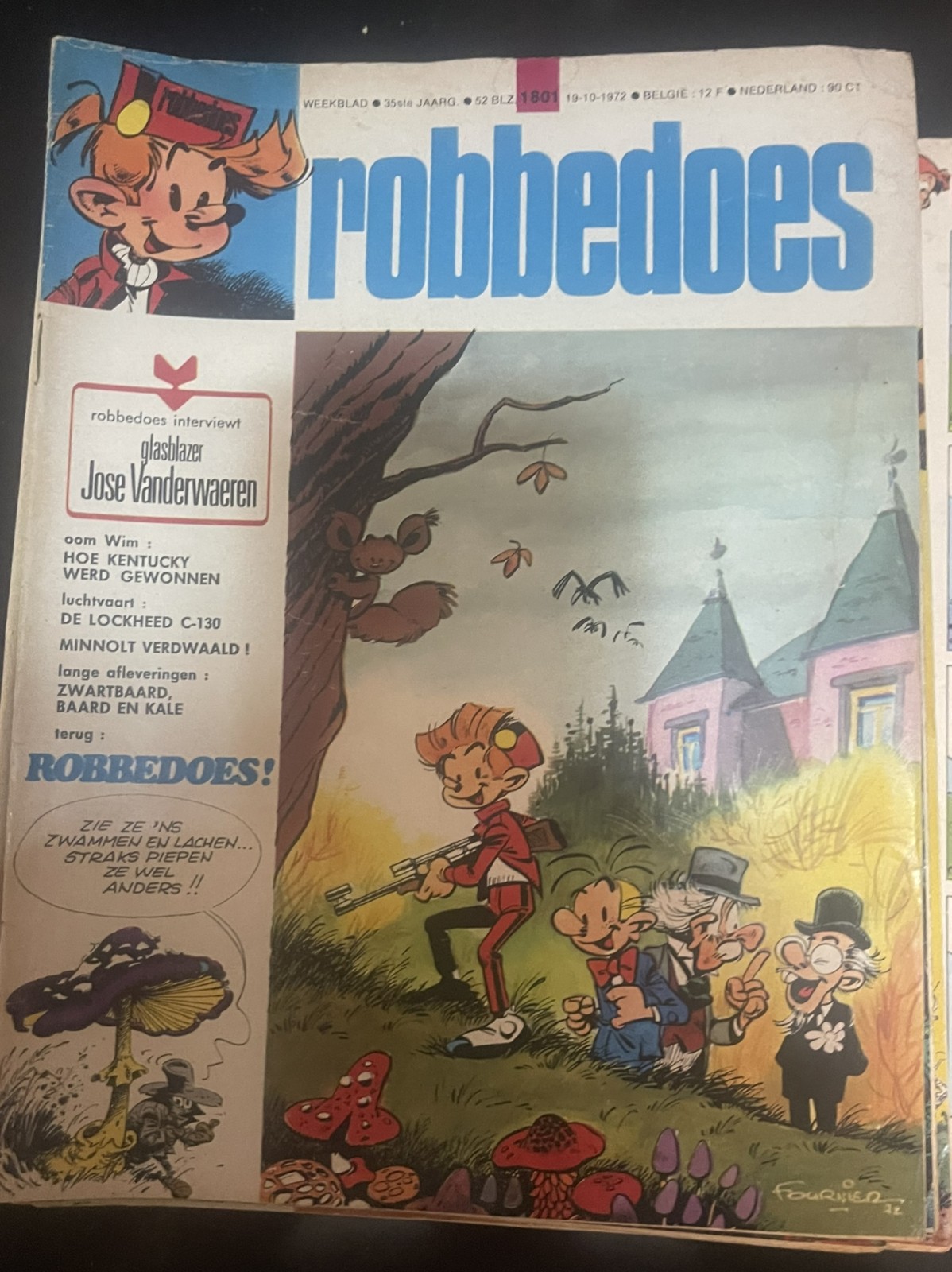 Cover van Robbedoes 1801