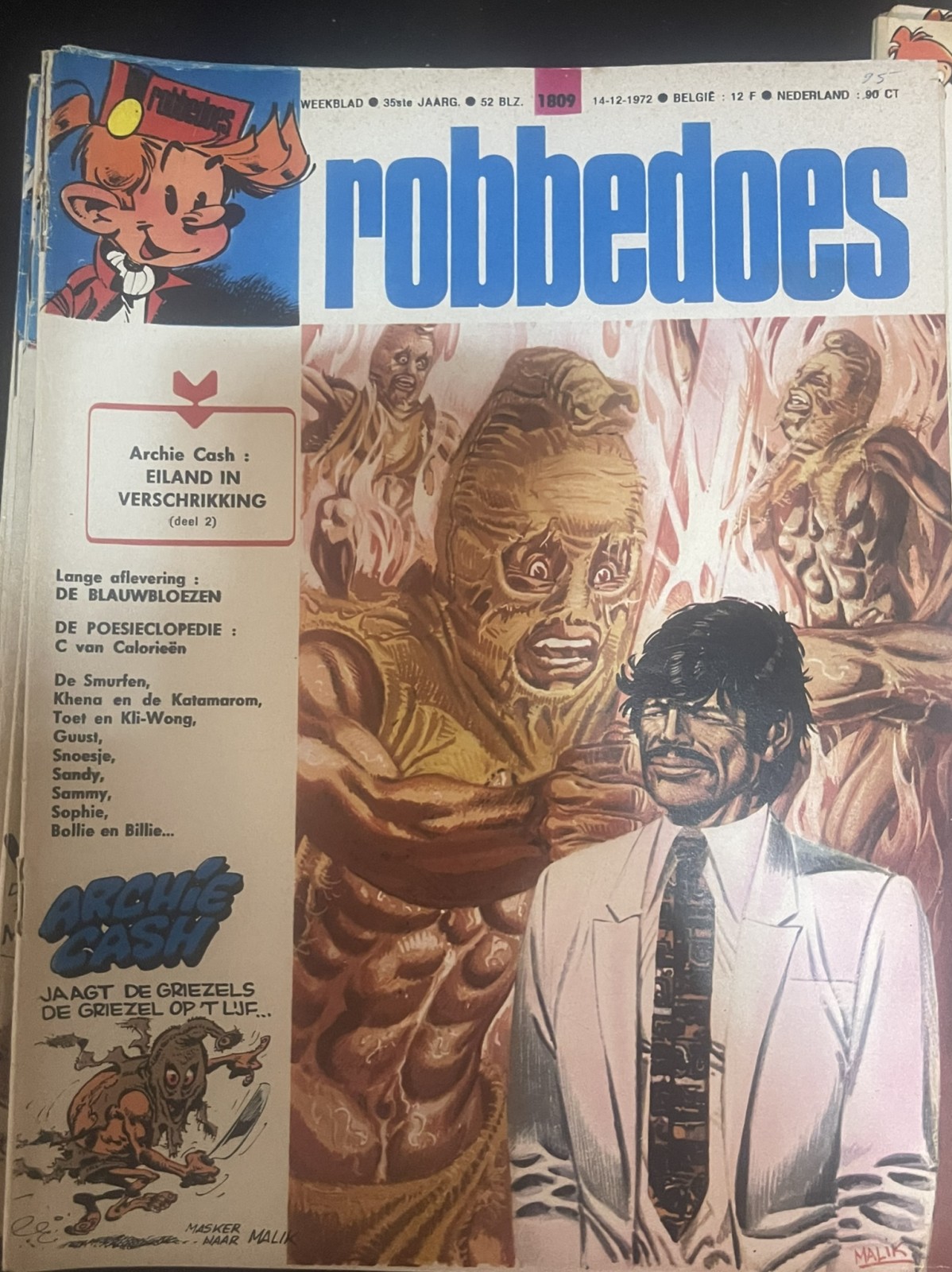 Cover van Robbedoes 1809