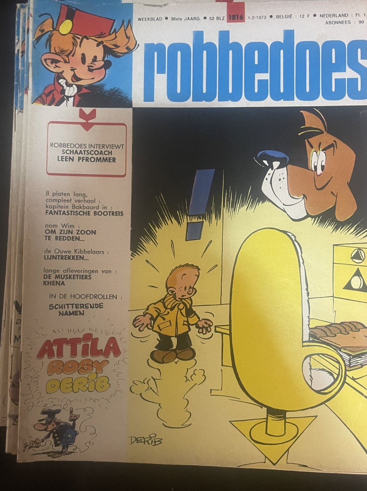 Cover van Robbedoes 1816
