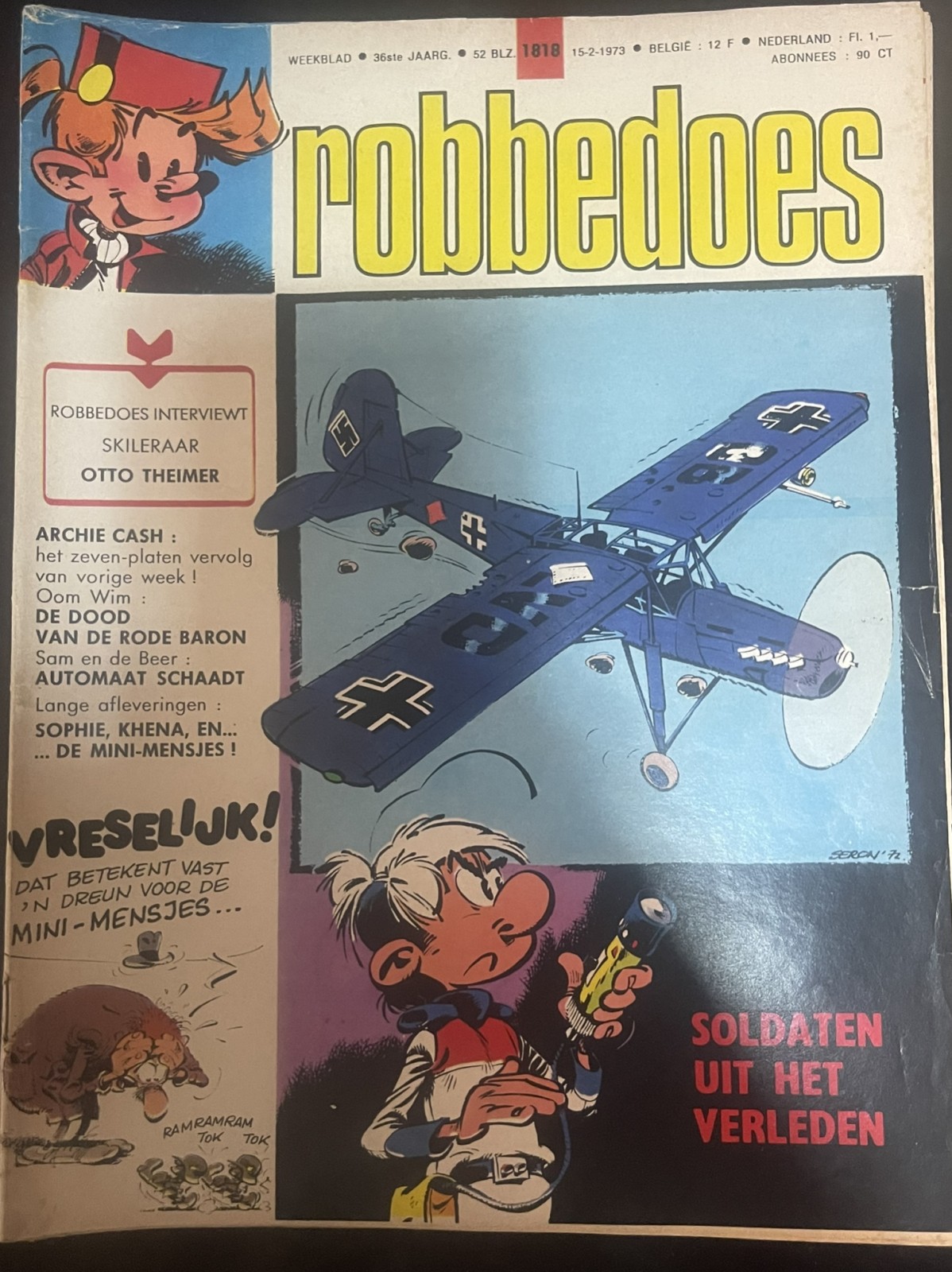 Cover van Robbedoes 1818