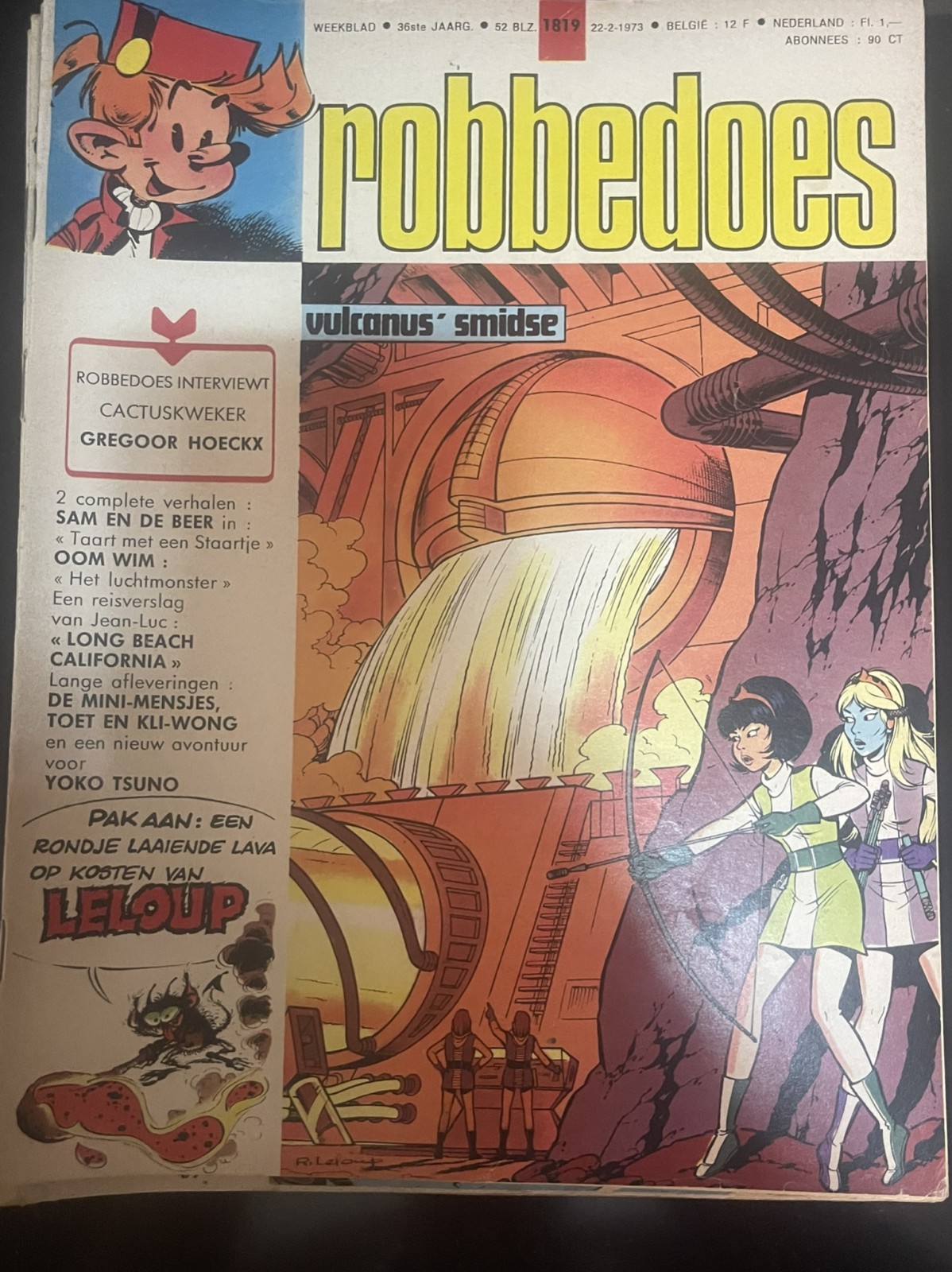 Cover van Robbedoes 1819