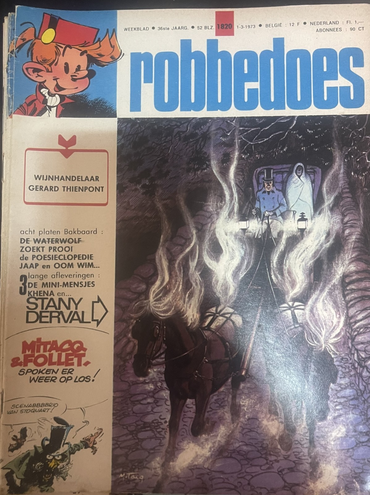 Cover van Robbedoes 1820