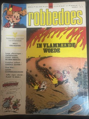 Cover van Robbedoes 1822