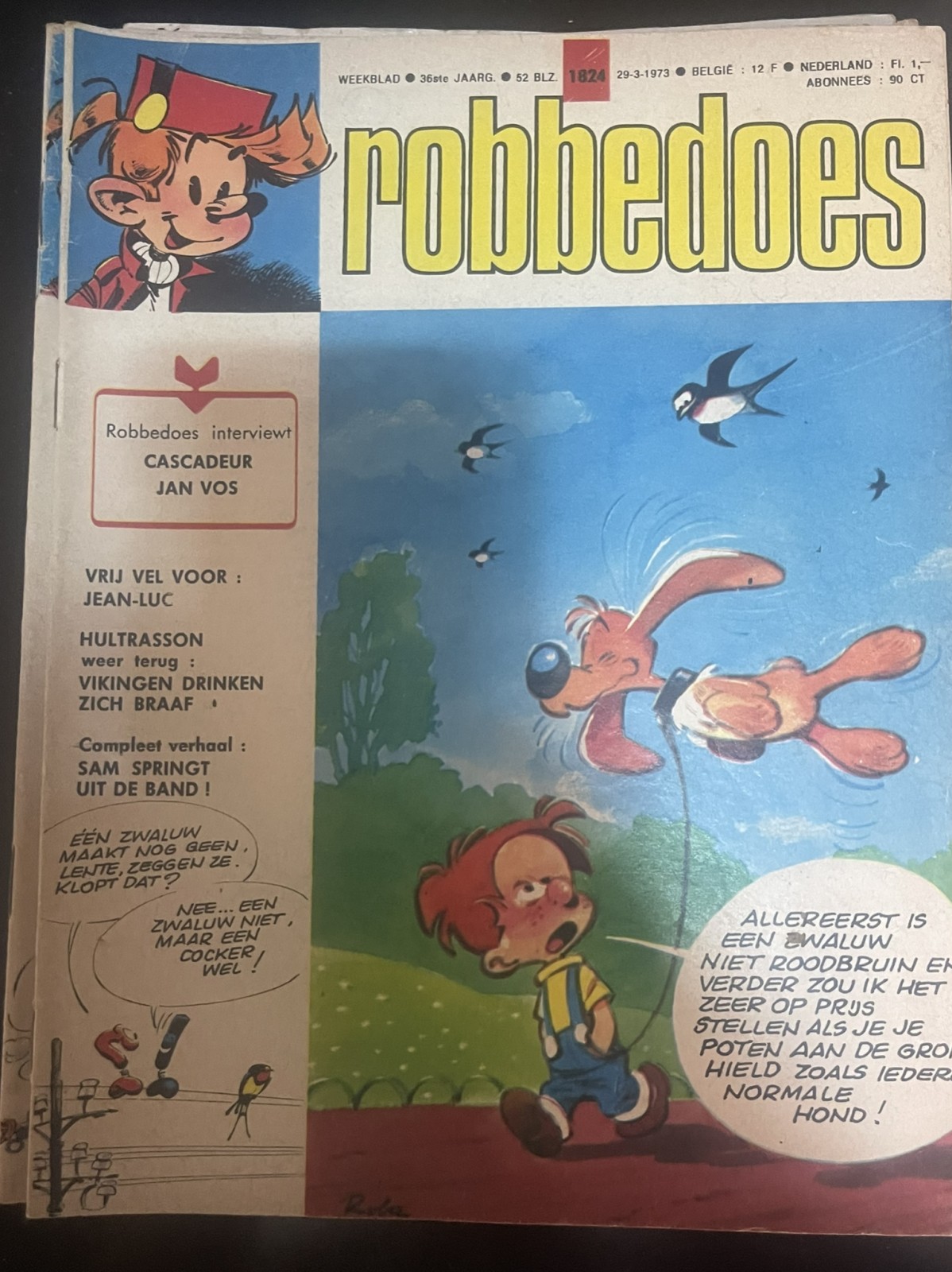 Cover van Robbedoes 1824