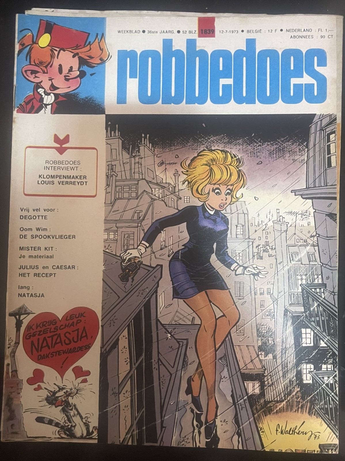 Cover van Robbedoes 1839