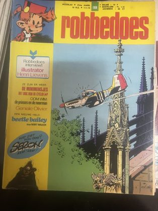 Cover van Robbedoes 1908