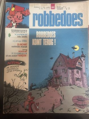 Cover van Robbedoes 1910