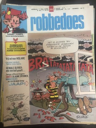 Cover van Robbedoes 1918