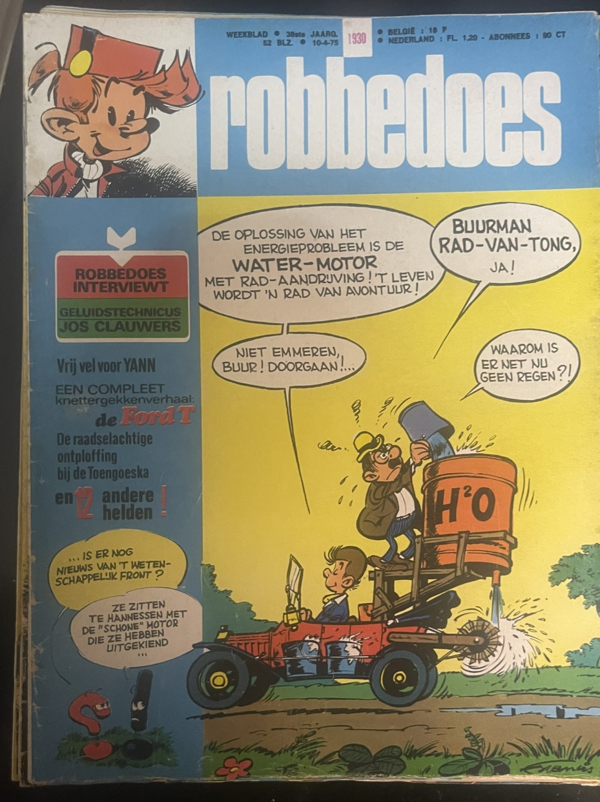 Cover van Robbedoes 1930