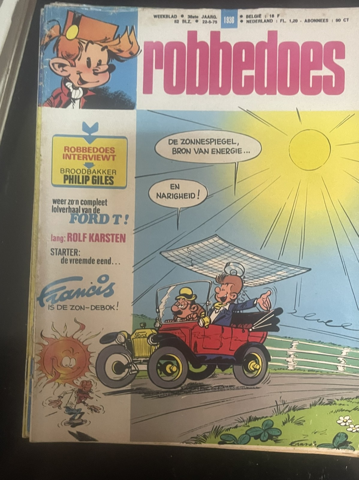 Cover van Robbedoes 1936