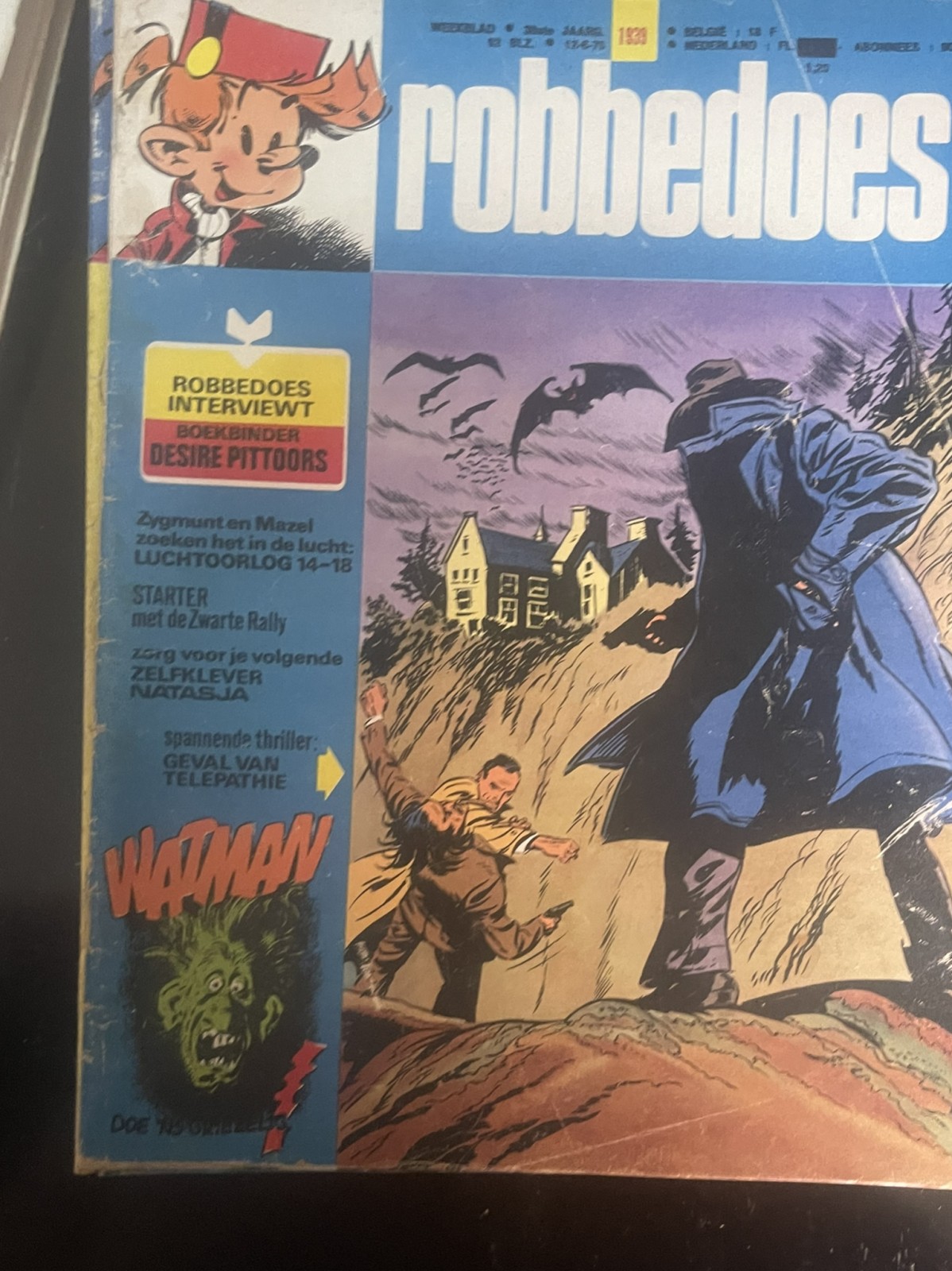 Cover van Robbedoes 1939