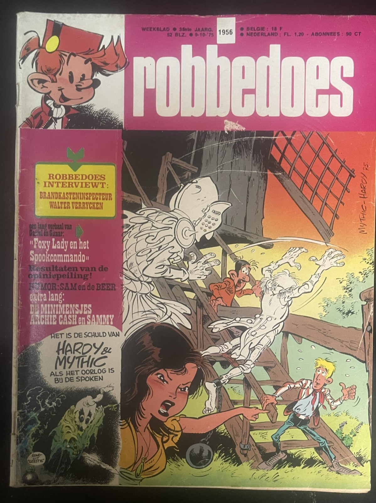 Cover van Robbedoes 1956