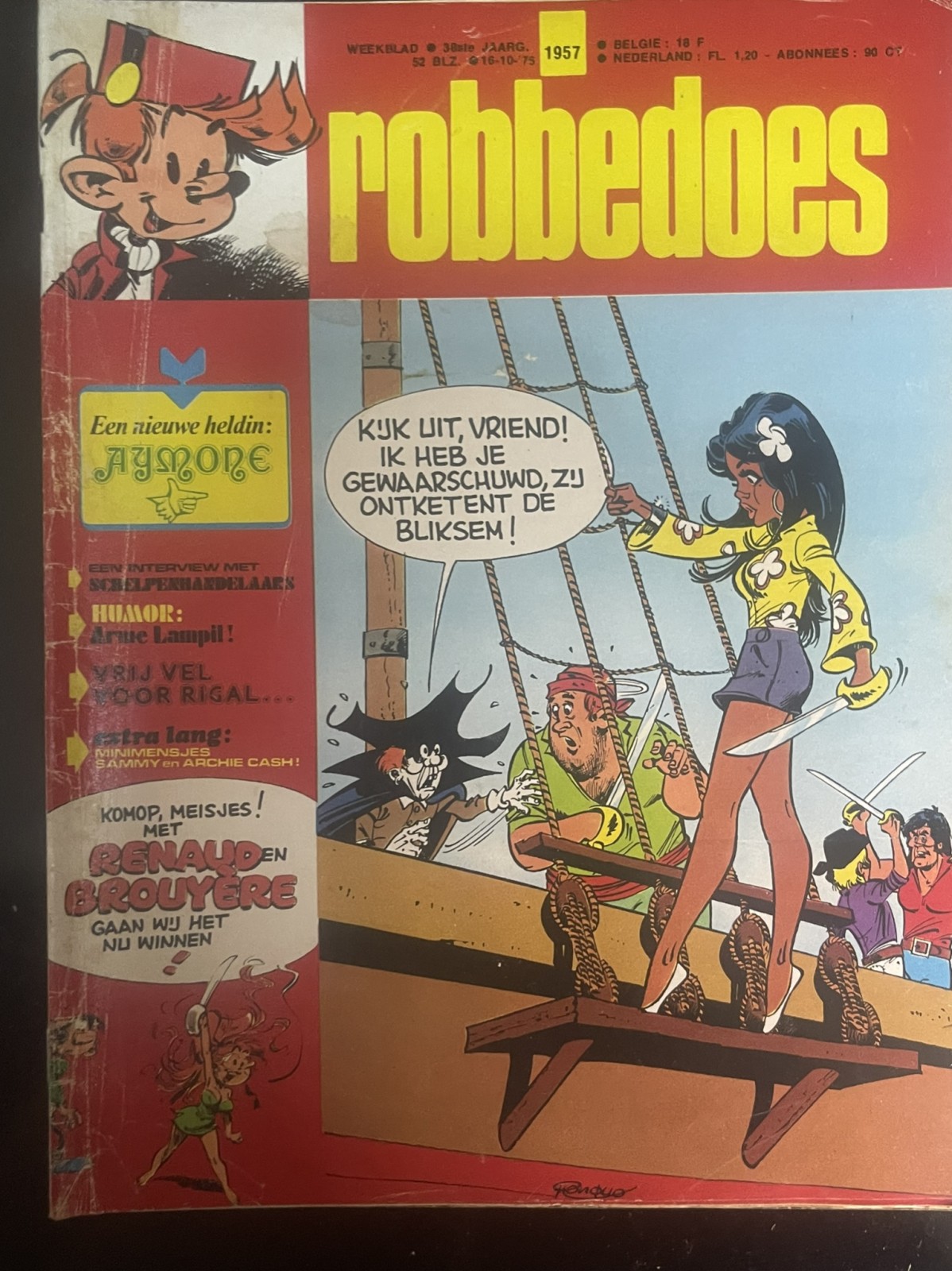 Cover van Robbedoes 1957