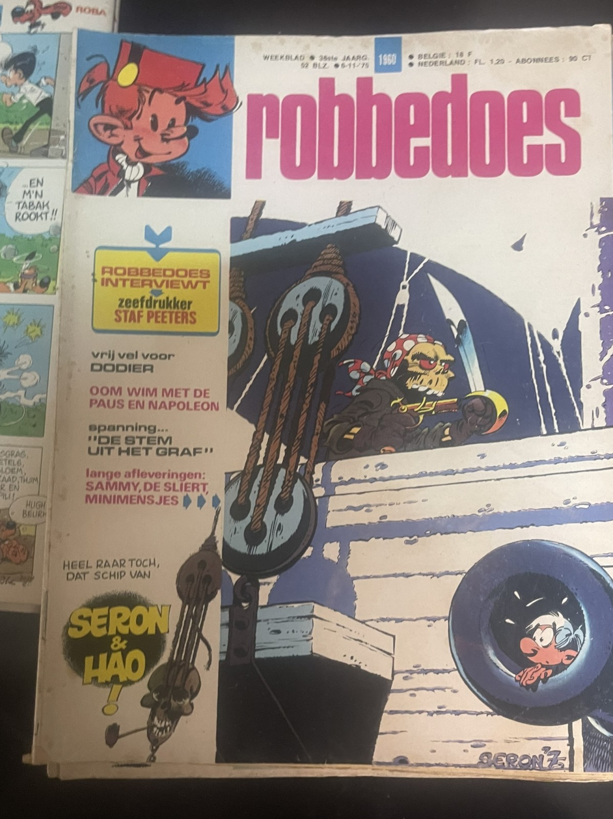 Cover van Robbedoes 1960