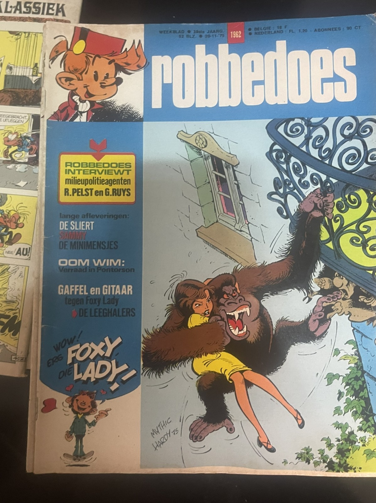 Cover van Robbedoes 1962