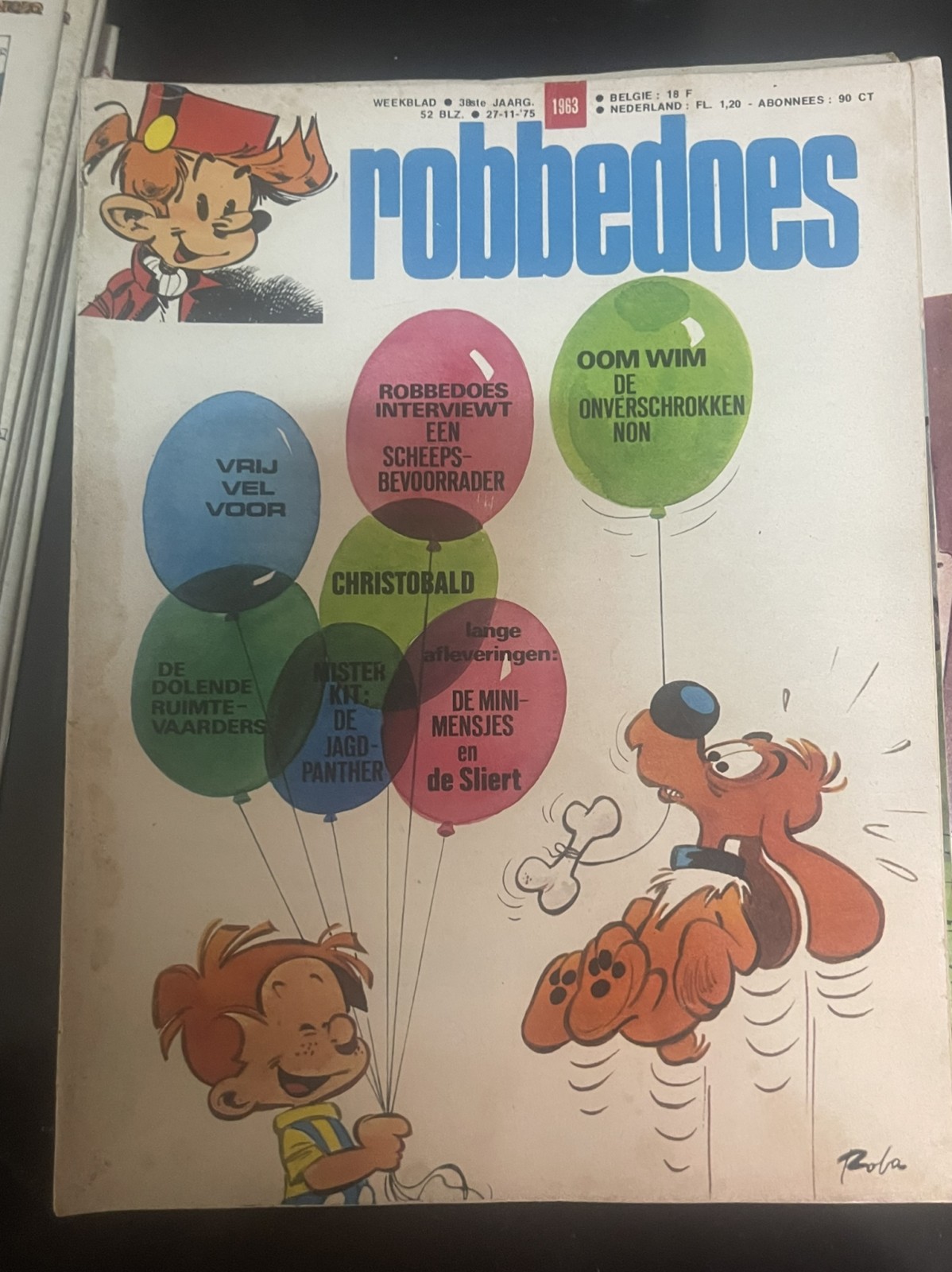 Cover van Robbedoes 1963