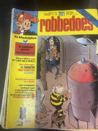 Cover van Robbedoes 2021