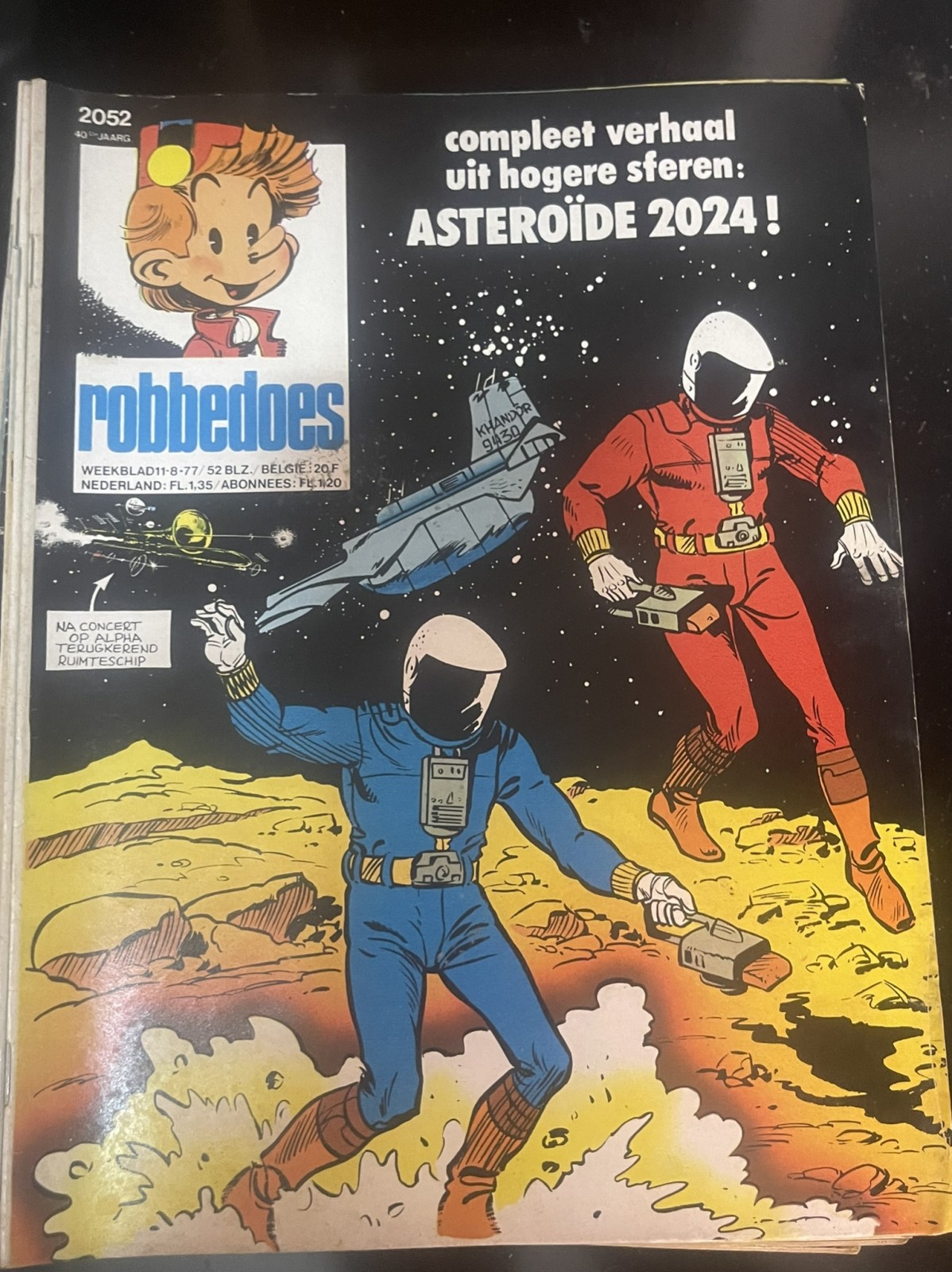 Cover van Robbedoes 2052