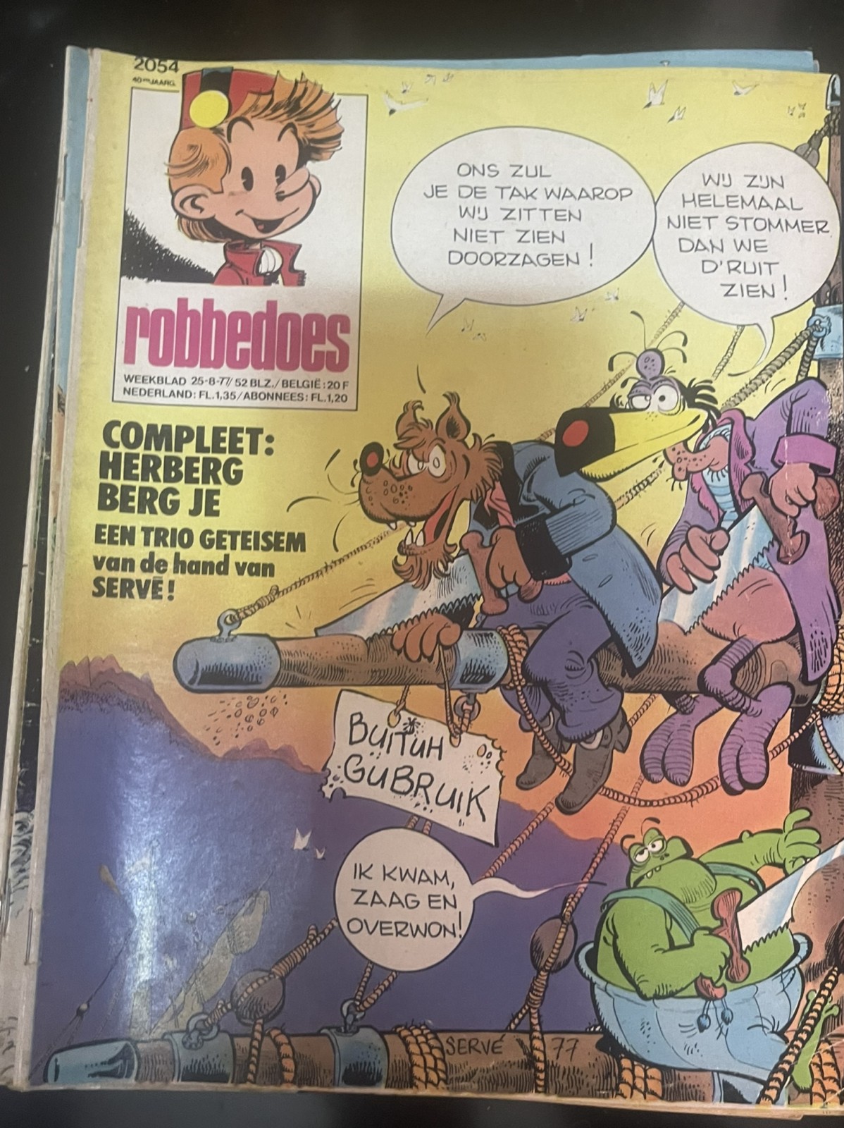 Cover van Robbedoes 2054