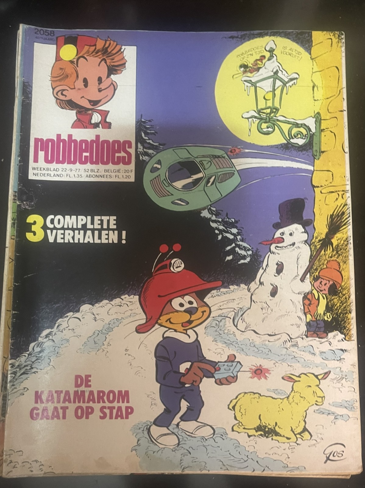 Cover van Robbedoes 2058