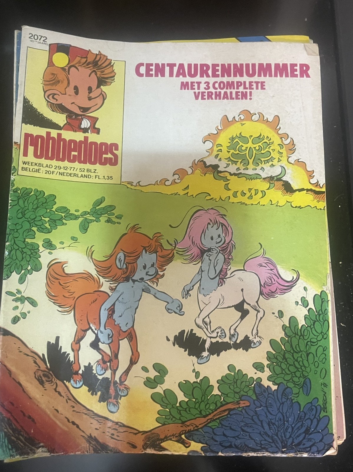 Cover van Robbedoes 2072