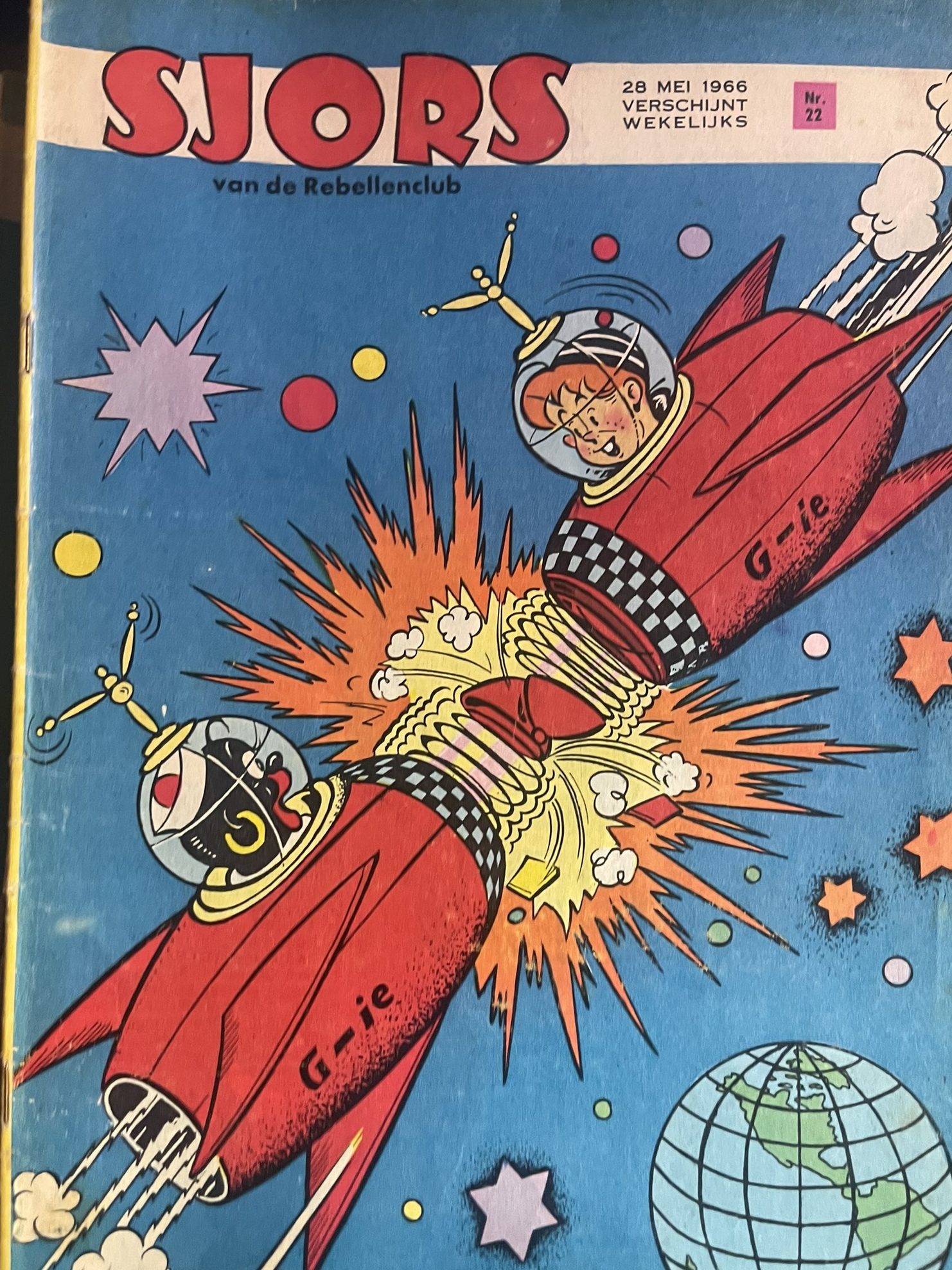 Cover van Sjors van de Rebellenclub 22