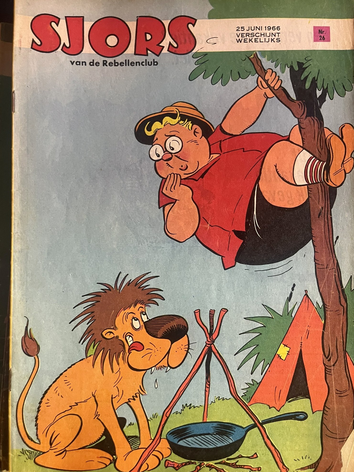Cover van Sjors van de Rebellenclub 26
