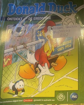 Cover van Donald Duck ontdekt de eredivisie