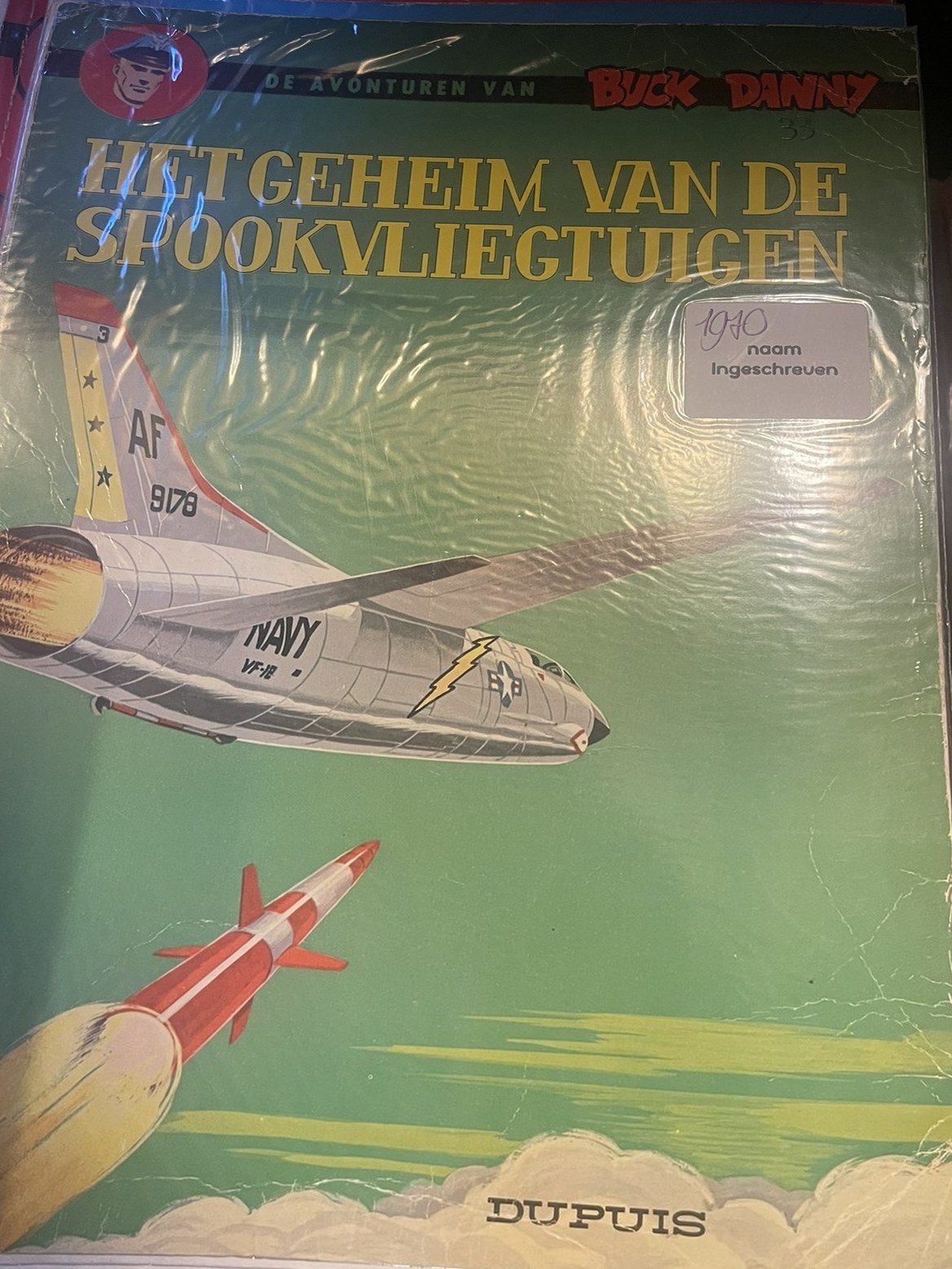 Cover van Het geheim van de spookvliegtuigen