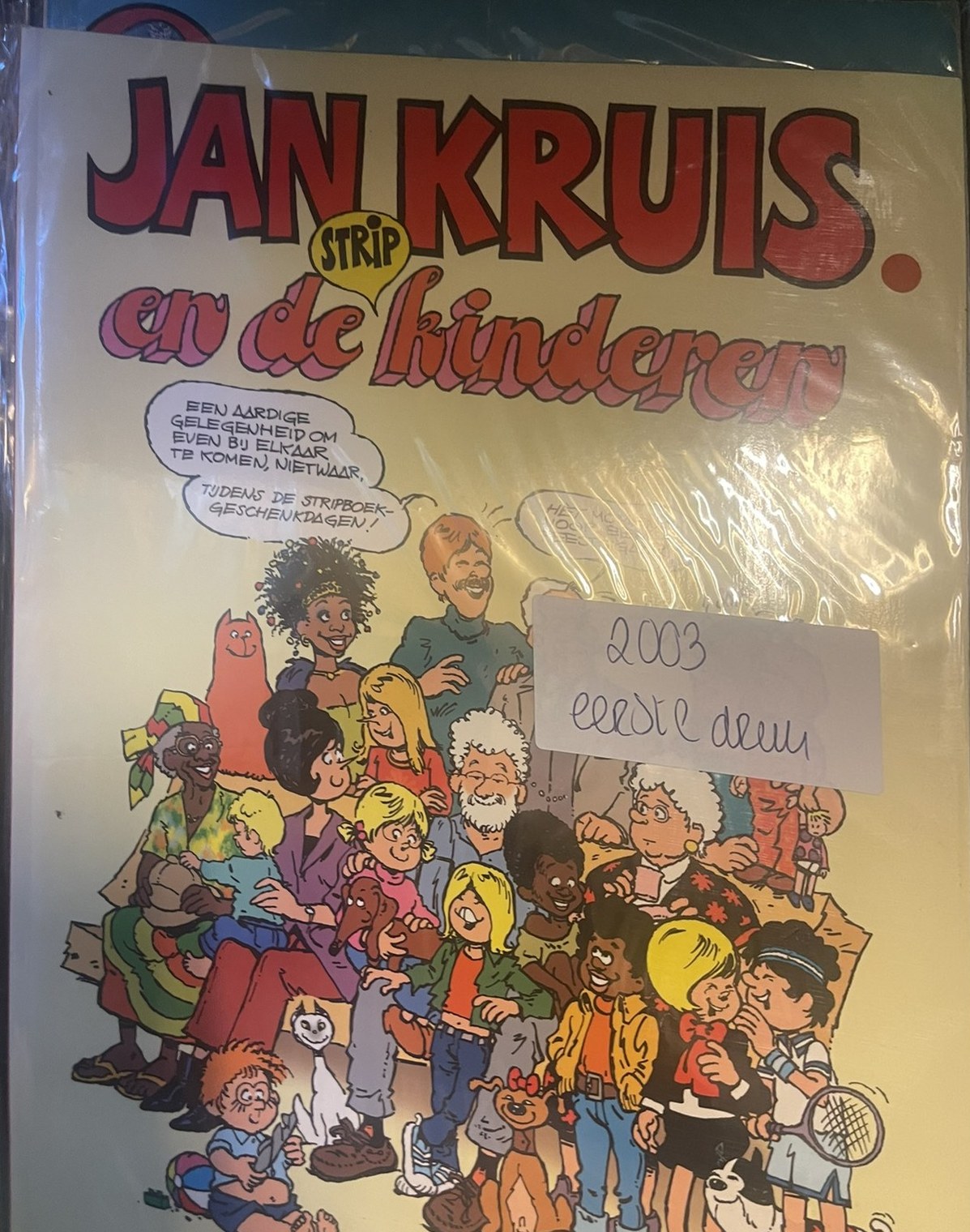 Cover van Jan Kruis en de stripkinderen