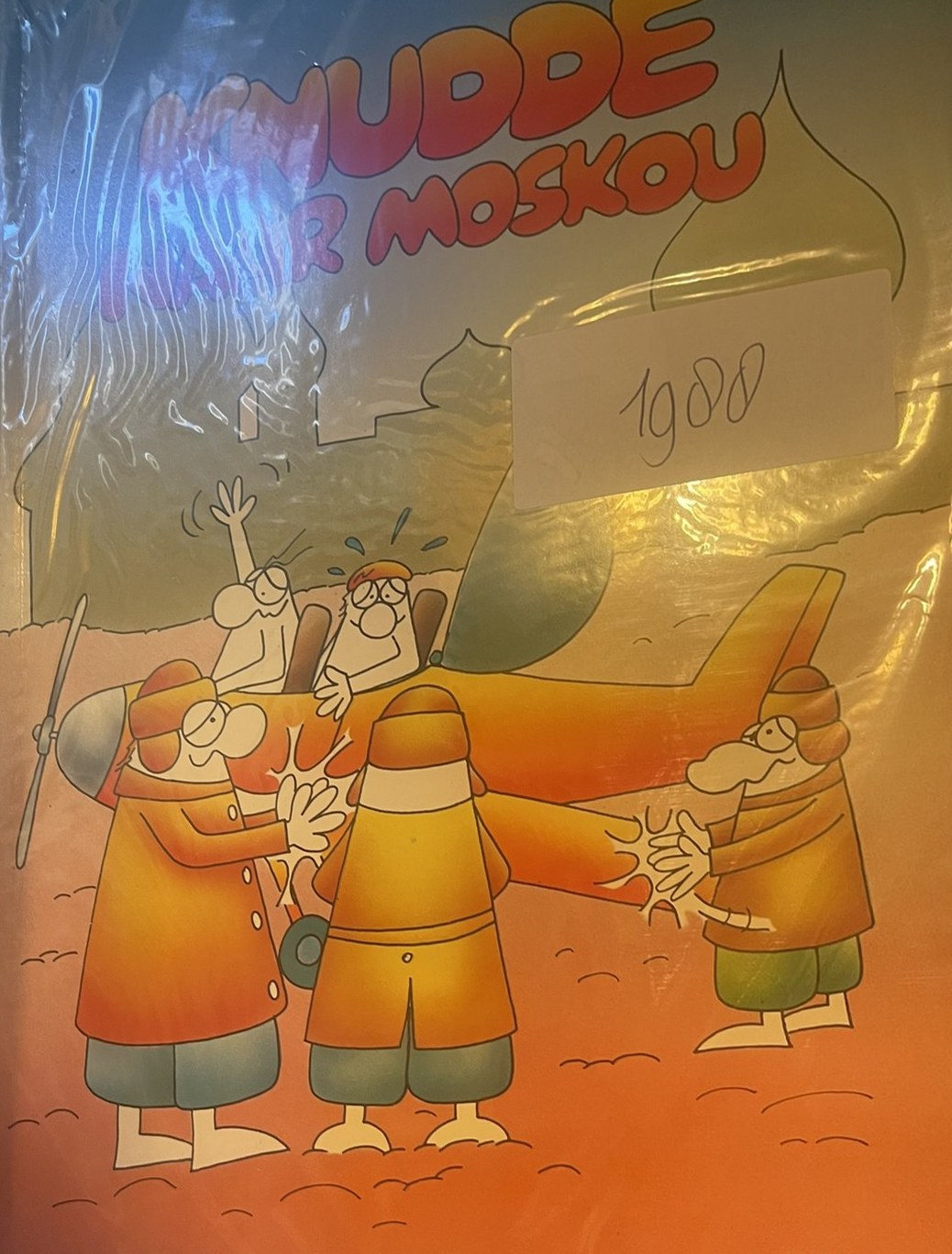 Cover van Knudde naar Moskou