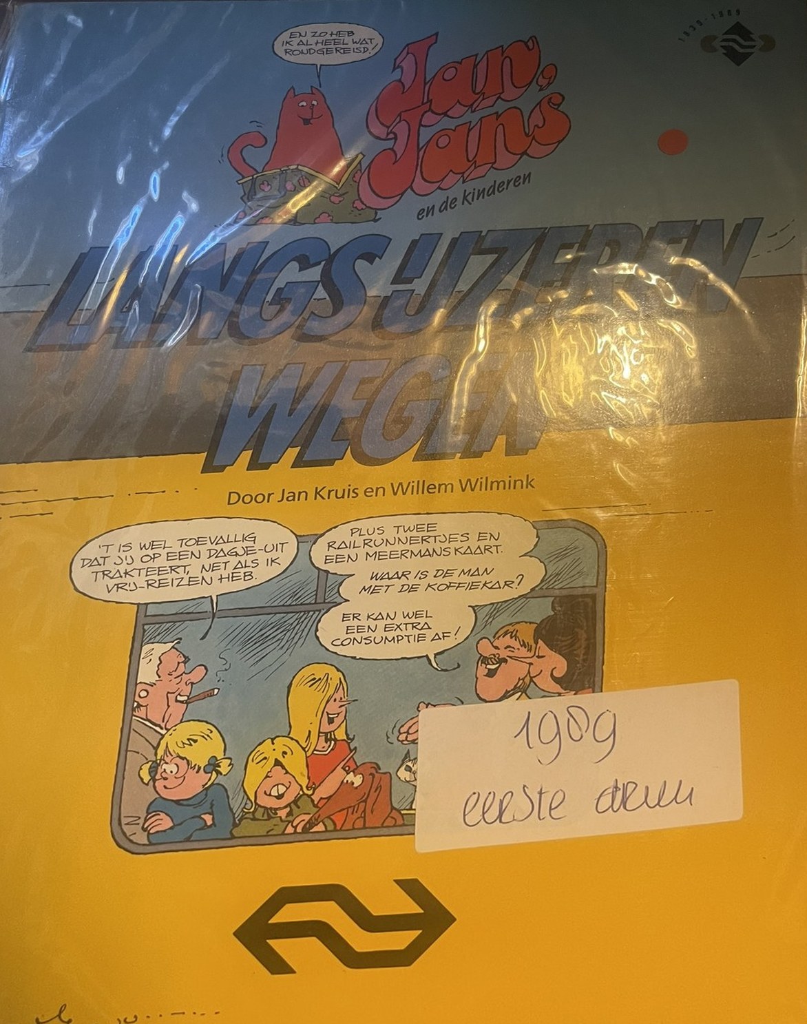 Cover van Langs ijzeren wegen