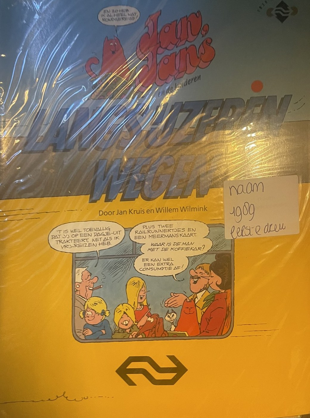Cover van Langs ijzeren wegen