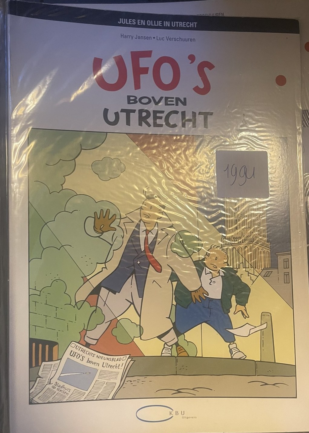 Cover van Ufo's boven Utrecht