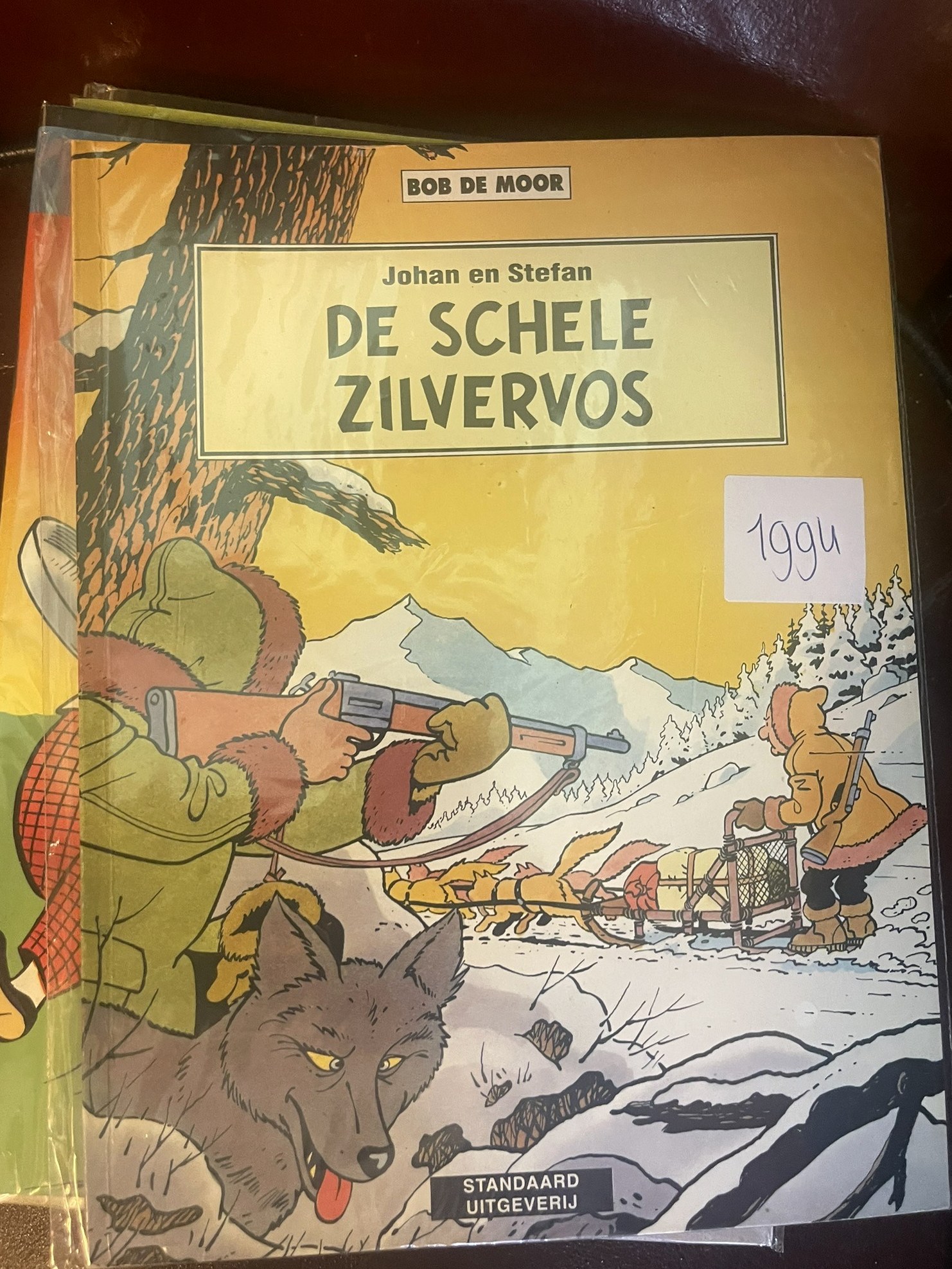 Cover van De schele zilvervos