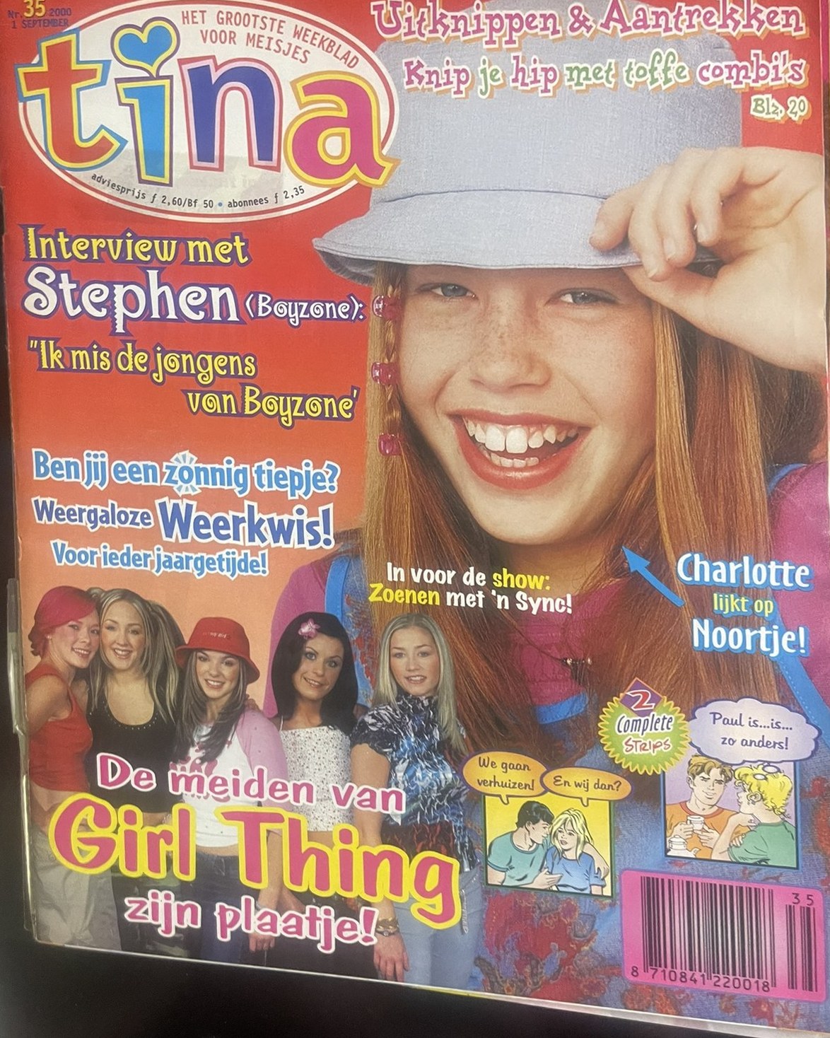 Cover van 2000 nummer  35