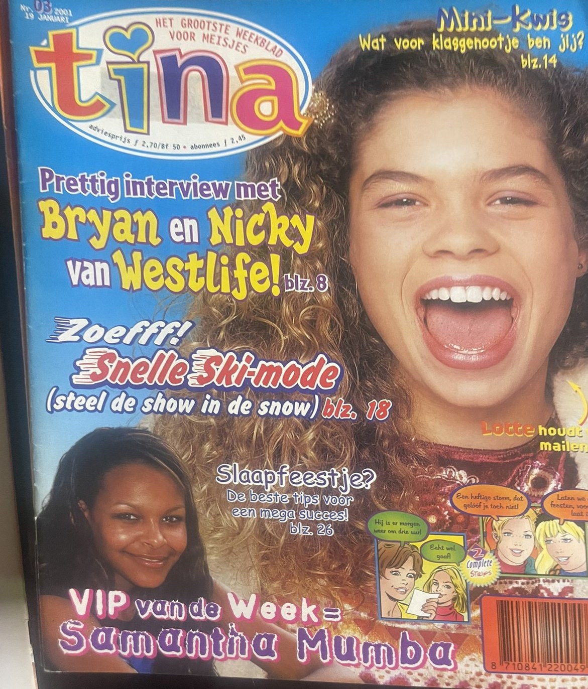 Cover van 2001 nummer  3