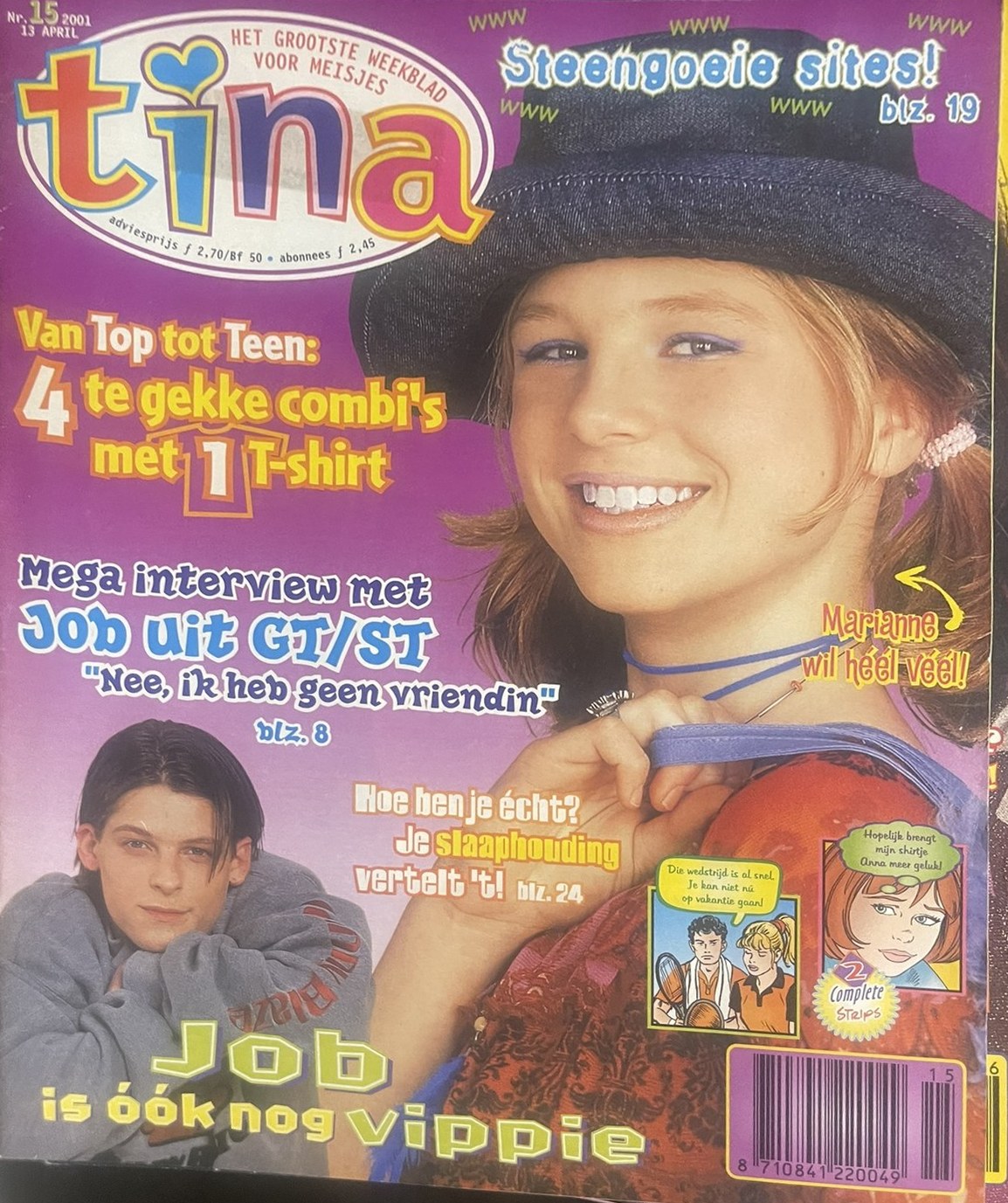 Cover van 2001 nummer  15