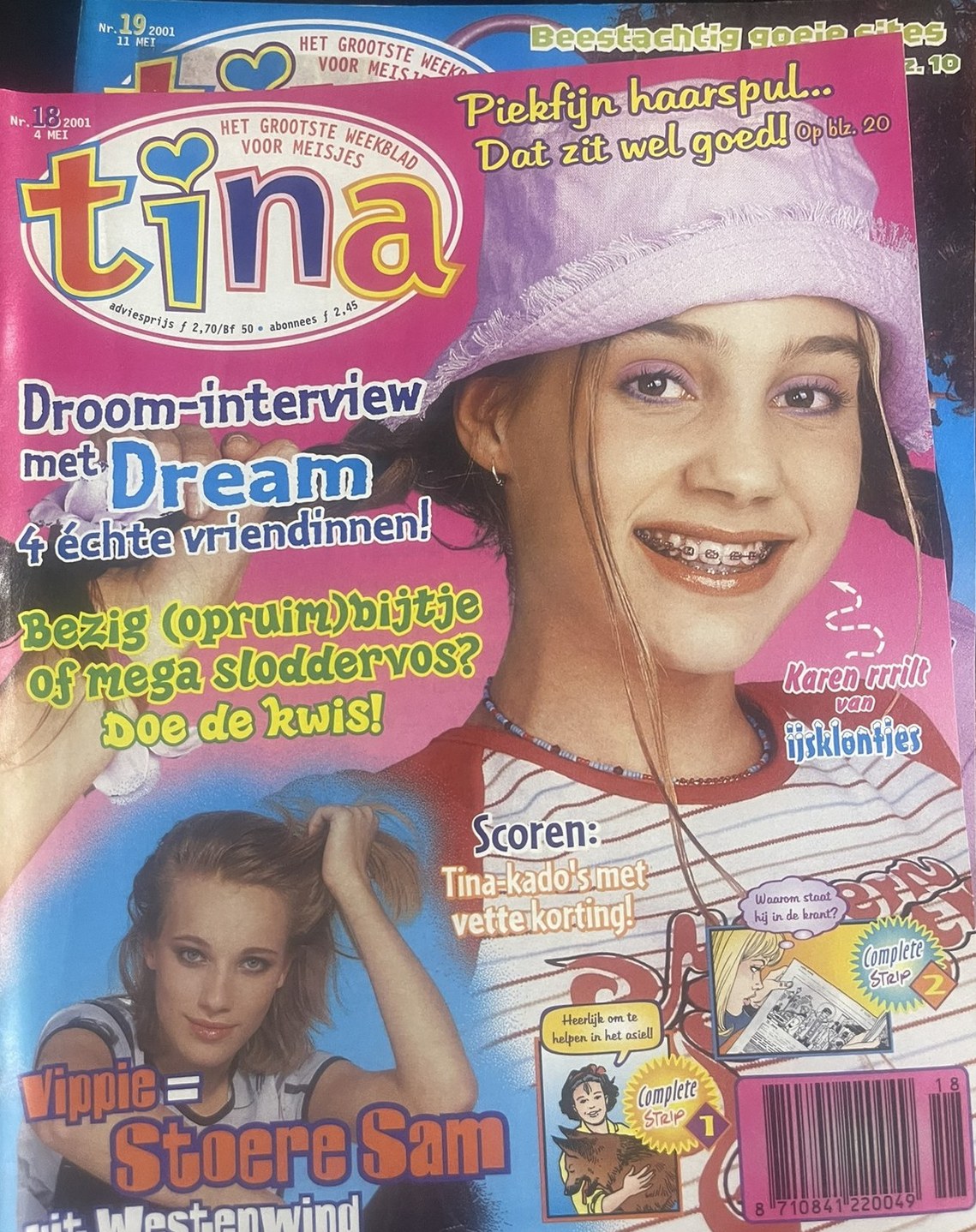 Cover van 2001 nummer  18