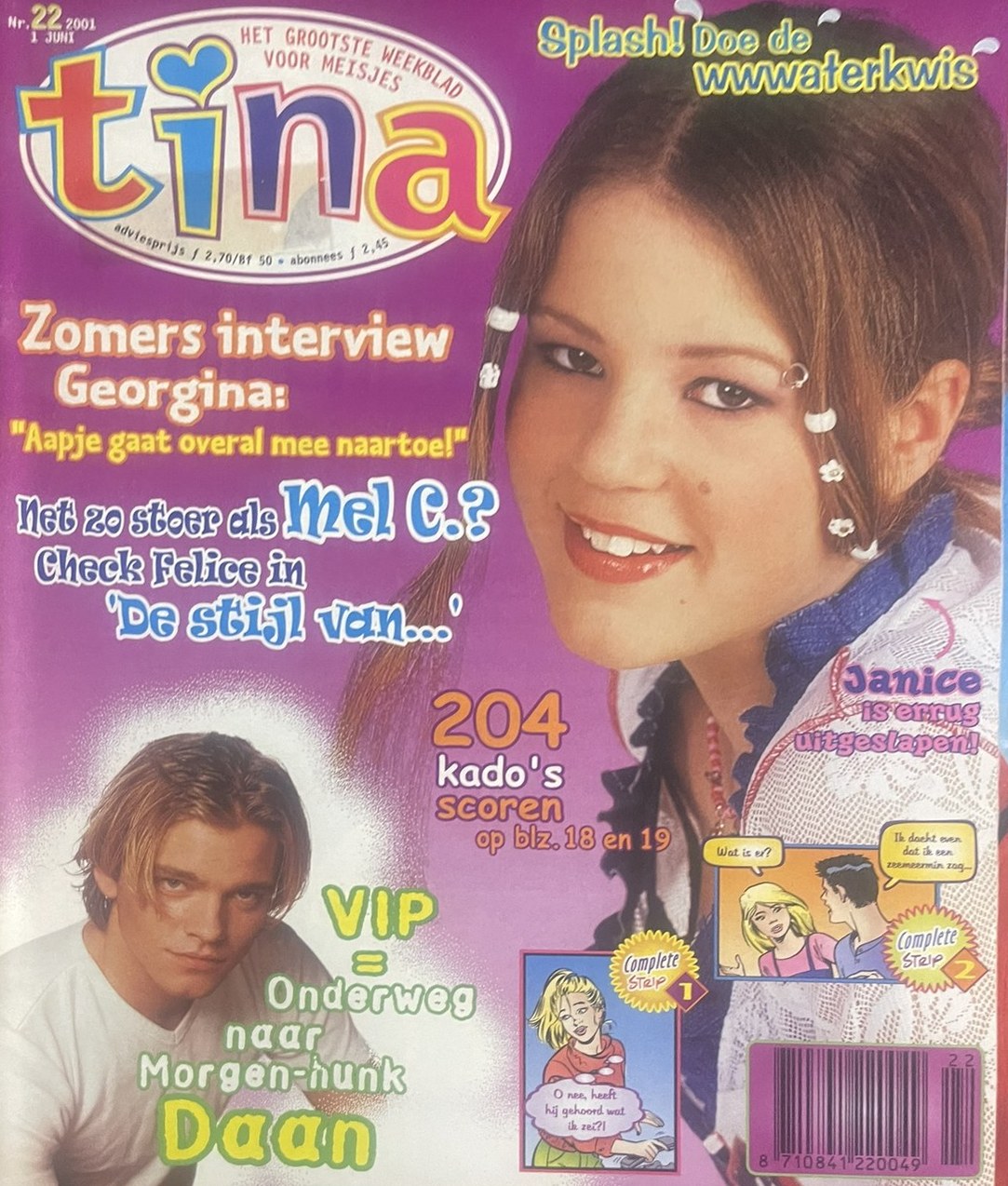 Cover van 2001 nummer  22